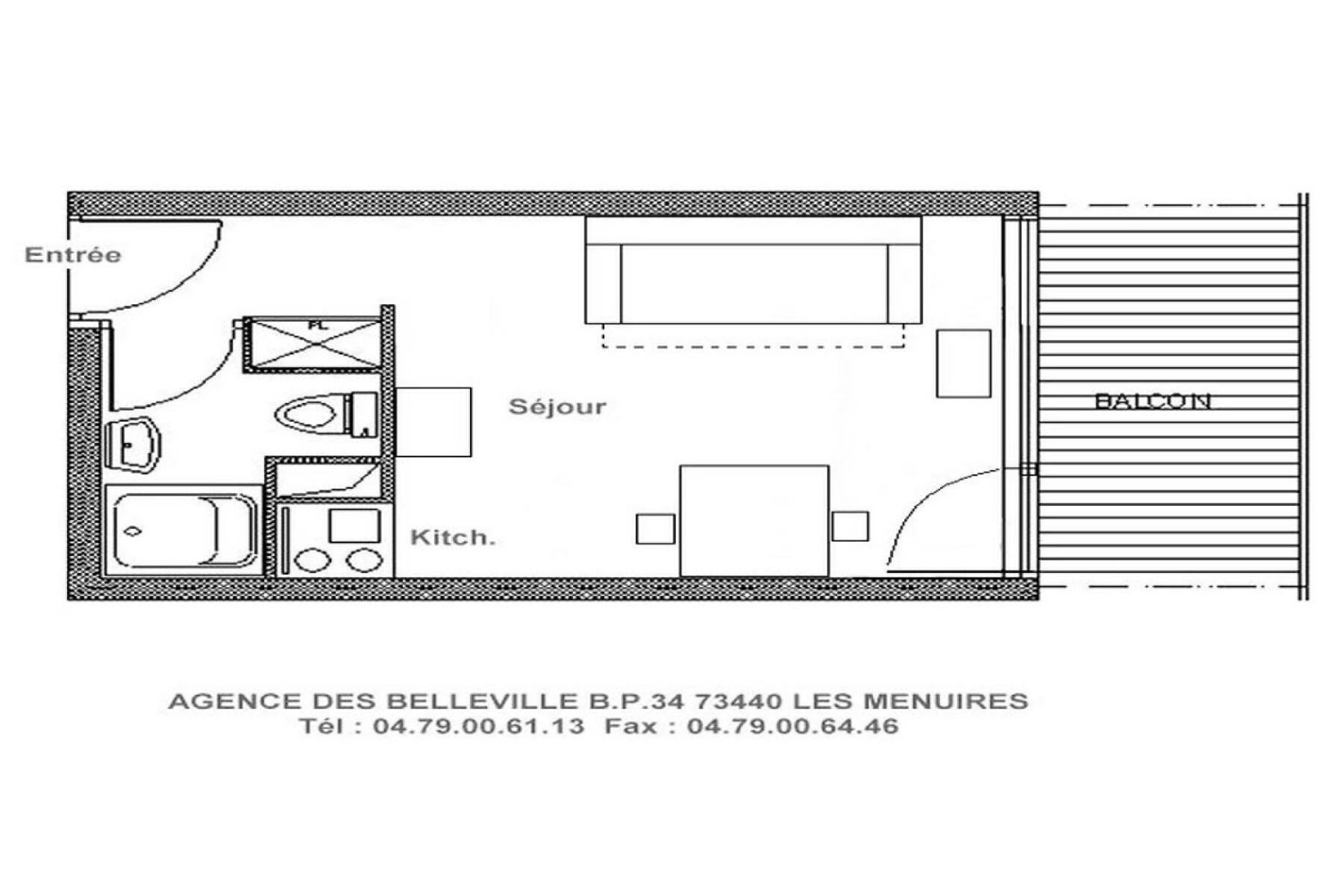 Residence Dorons - Studio Agreable - Centre Station Mae-3404 Saint-Martin-de-Belleville Zewnętrze zdjęcie